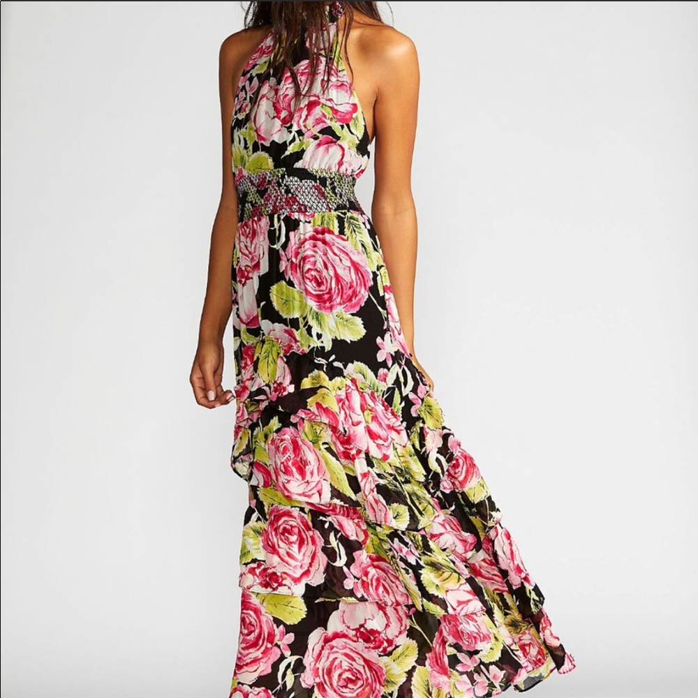 NWT In Full Bloom Floral Maxi